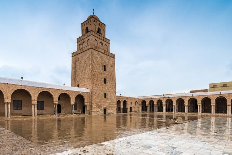 Sejarah Masjid Agung Kairouan, Masjid Tertua di Tunisia